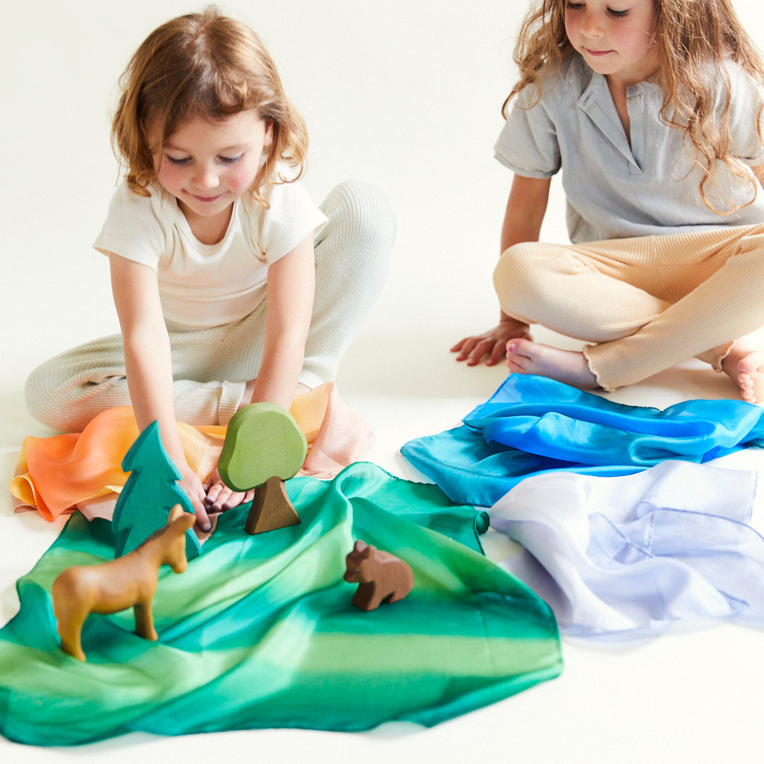 Forest Mini Enchanted Play Silk from Sarah's Silk