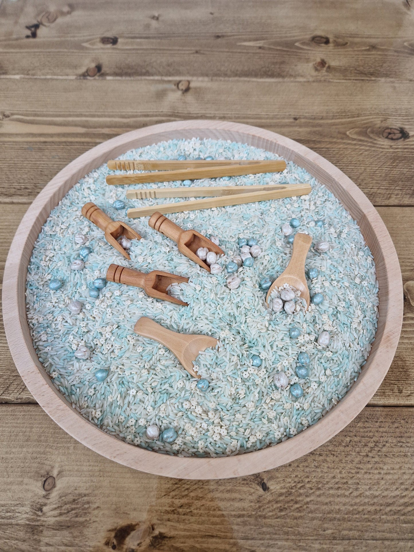 3 Wooden Tool Bundle (Scoop, Spoon & Tong)