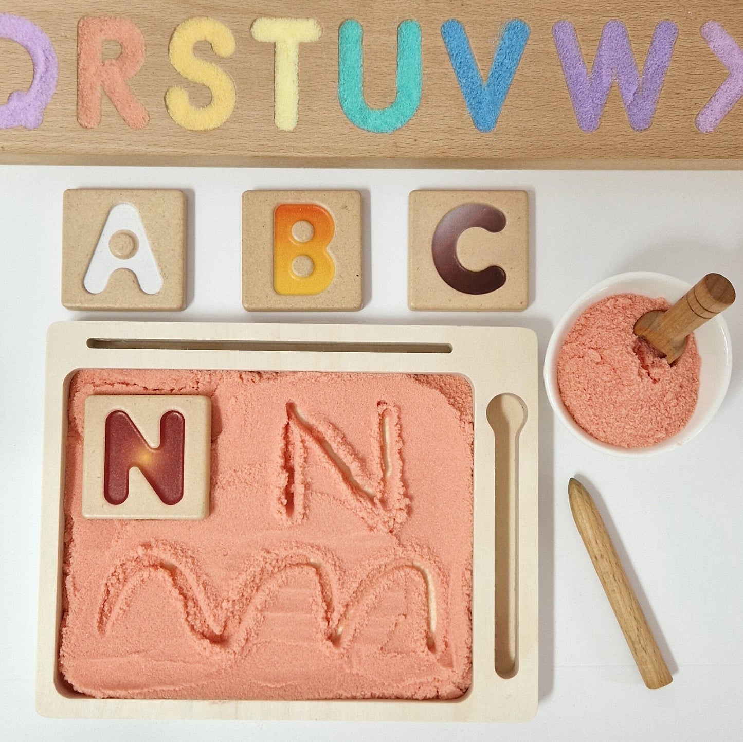 Mix & Match Deal for 3 x 150g Coloured Salt for Mark Making and Writing Practice