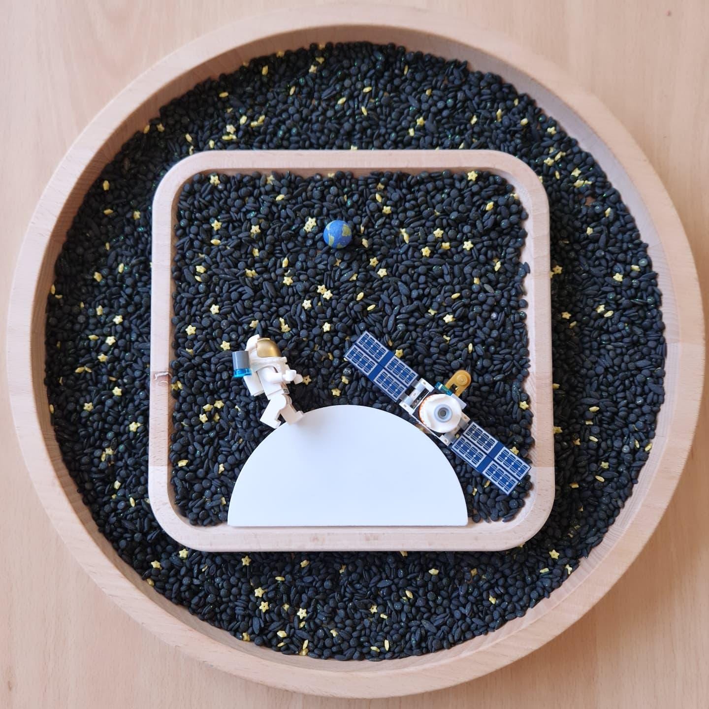 Night Sky Stary Night Galaxy Space Cosmos Sensory Play Base