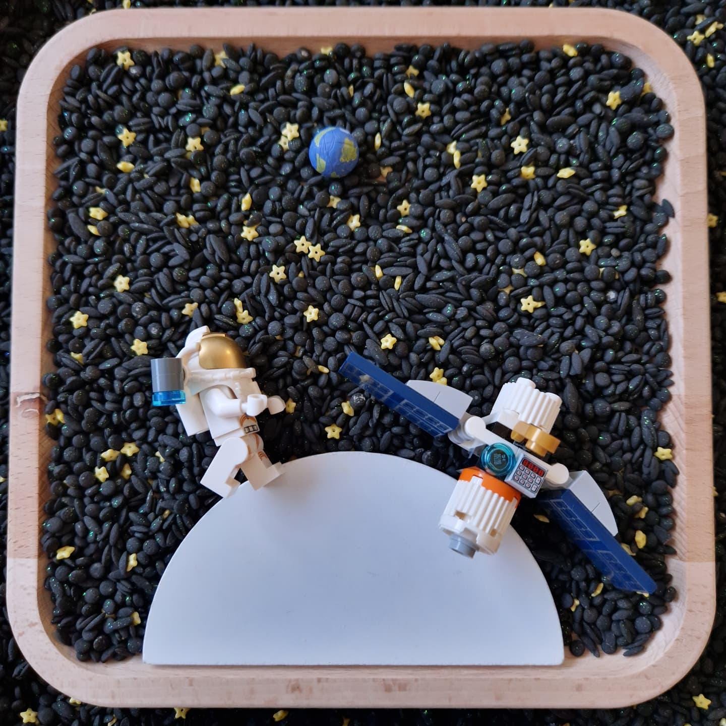 Night Sky Stary Night Galaxy Space Cosmos Sensory Play Base