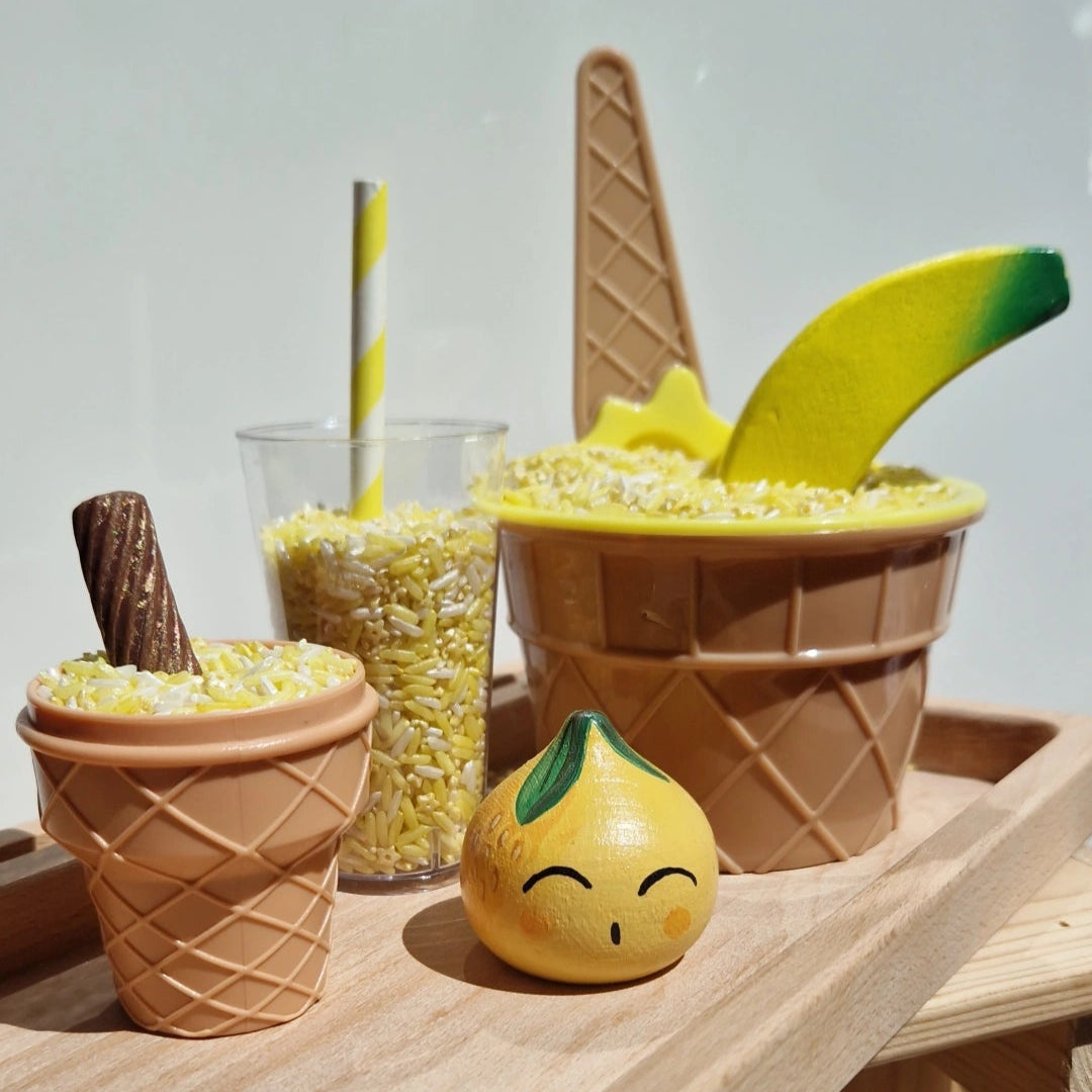 Banana Ice Cream Sensory Play Mix (350g)
