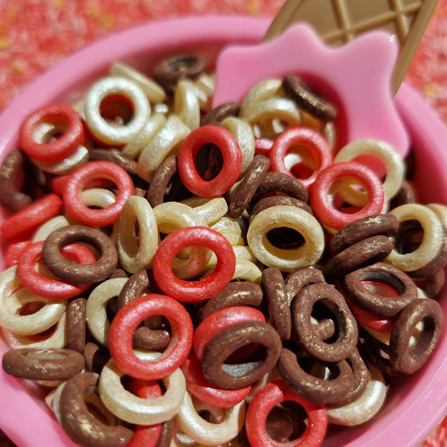 Neapolitan Ice Cream Hoops Sensory Play Mix (150g)