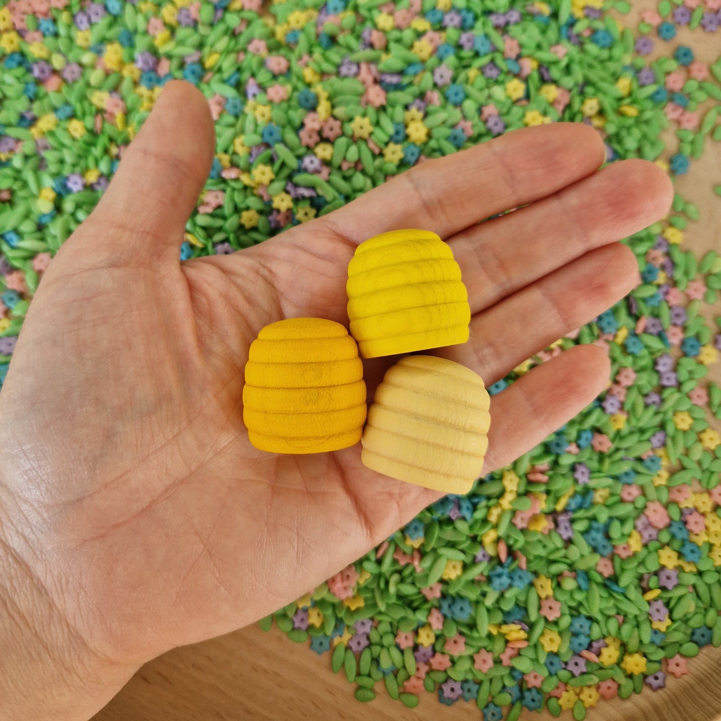 3 x Grapat Wooden Hive bundles