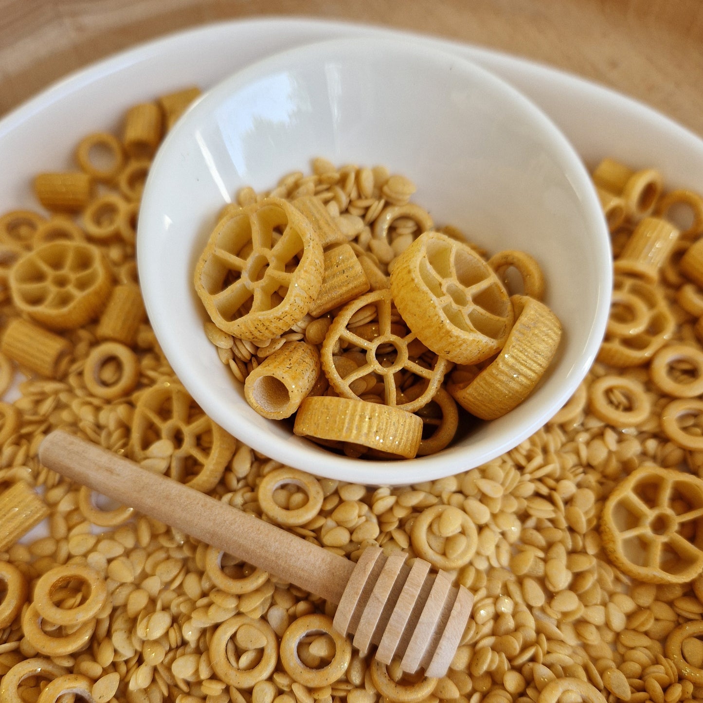 Wooden Honey Dipper