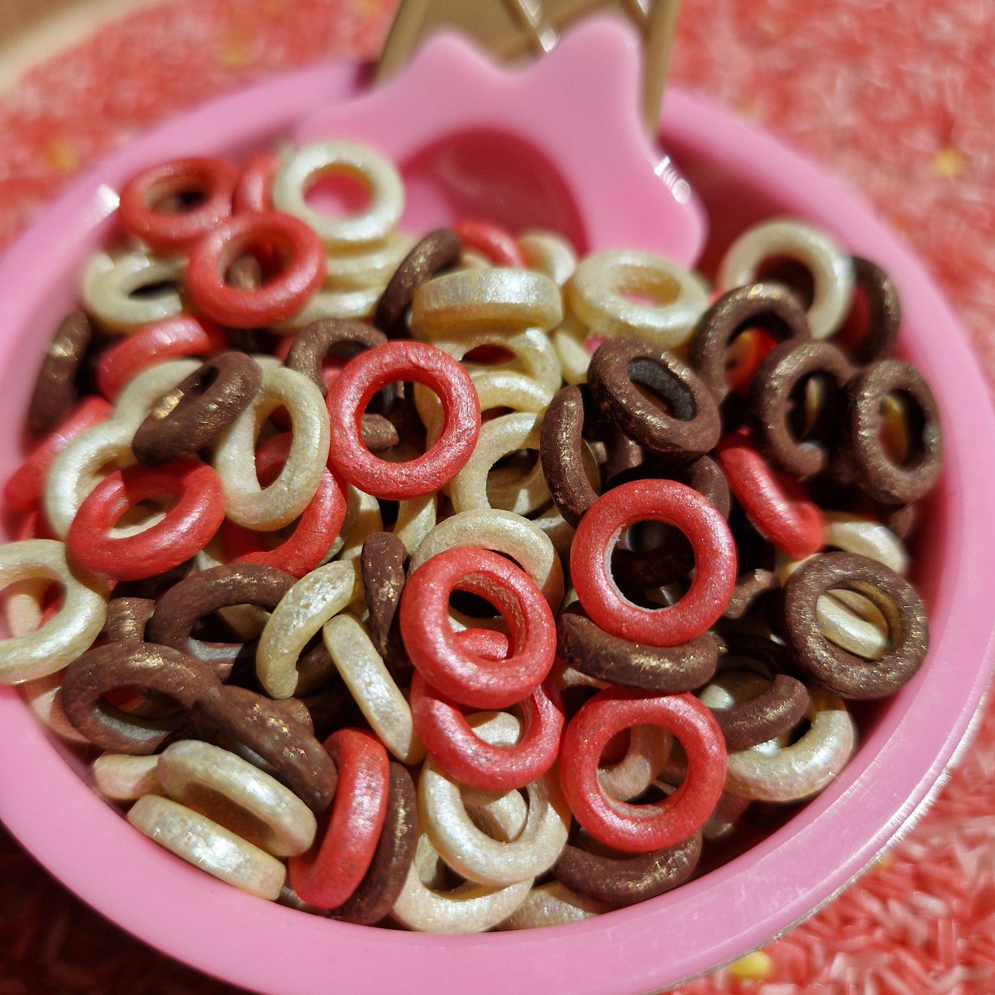 Neapolitan Ice Cream Hoops Sensory Play Mix (150g)