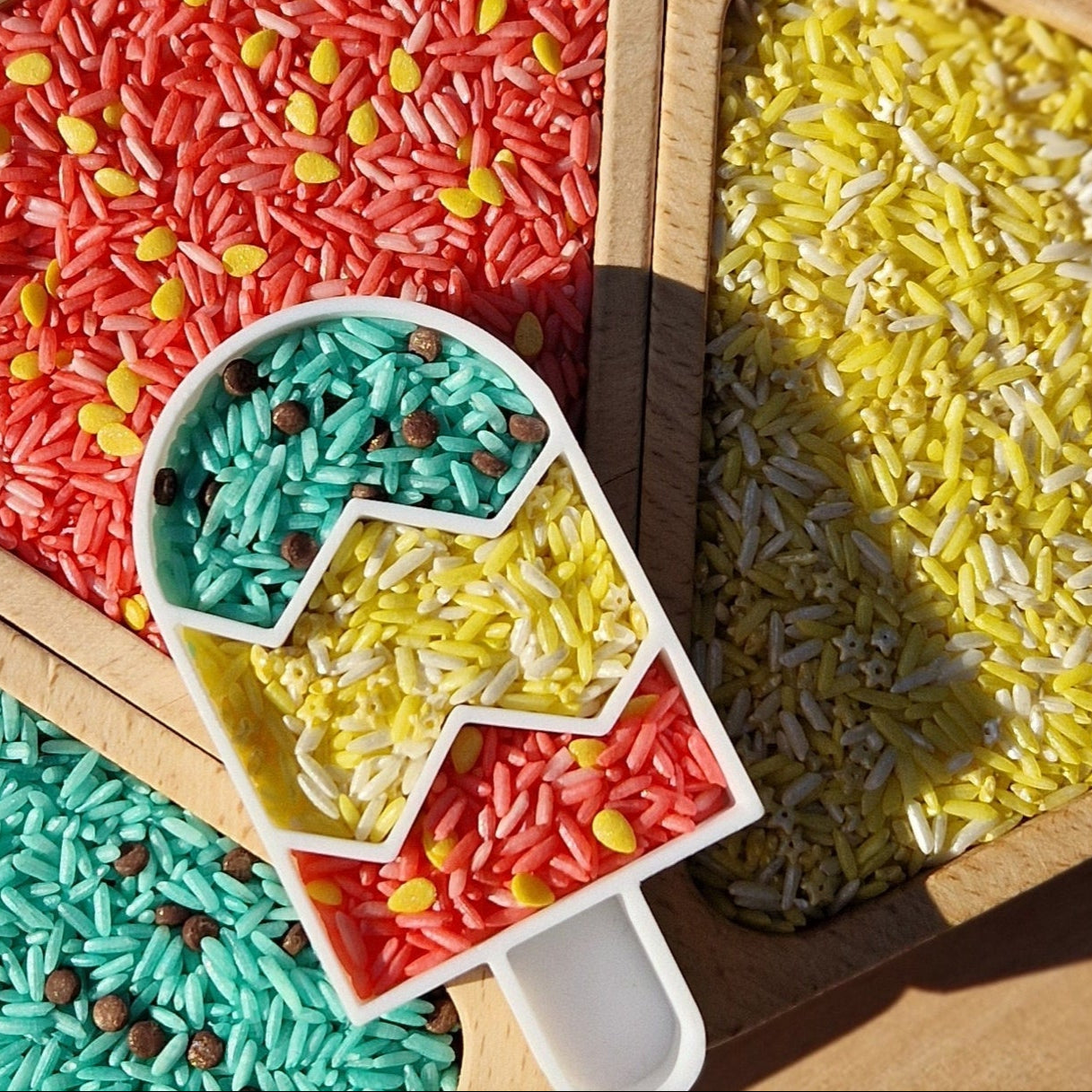 3 x Ice Cream Sensory Play Mix (3 x 300g)