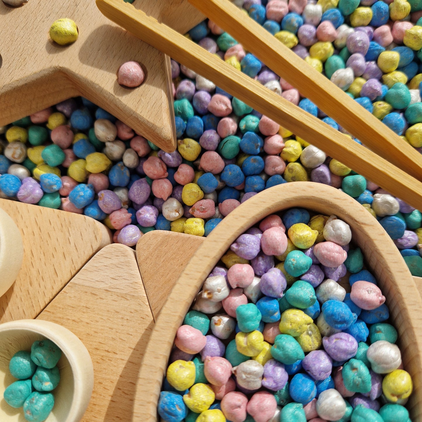 Pastel Chickpeas
