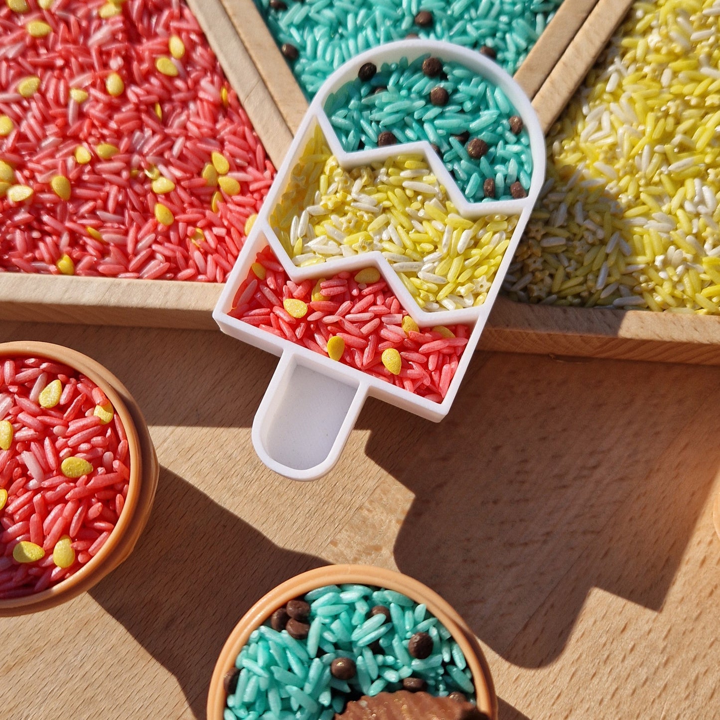 3 x Ice Cream Sensory Play Mix (3 x 300g)