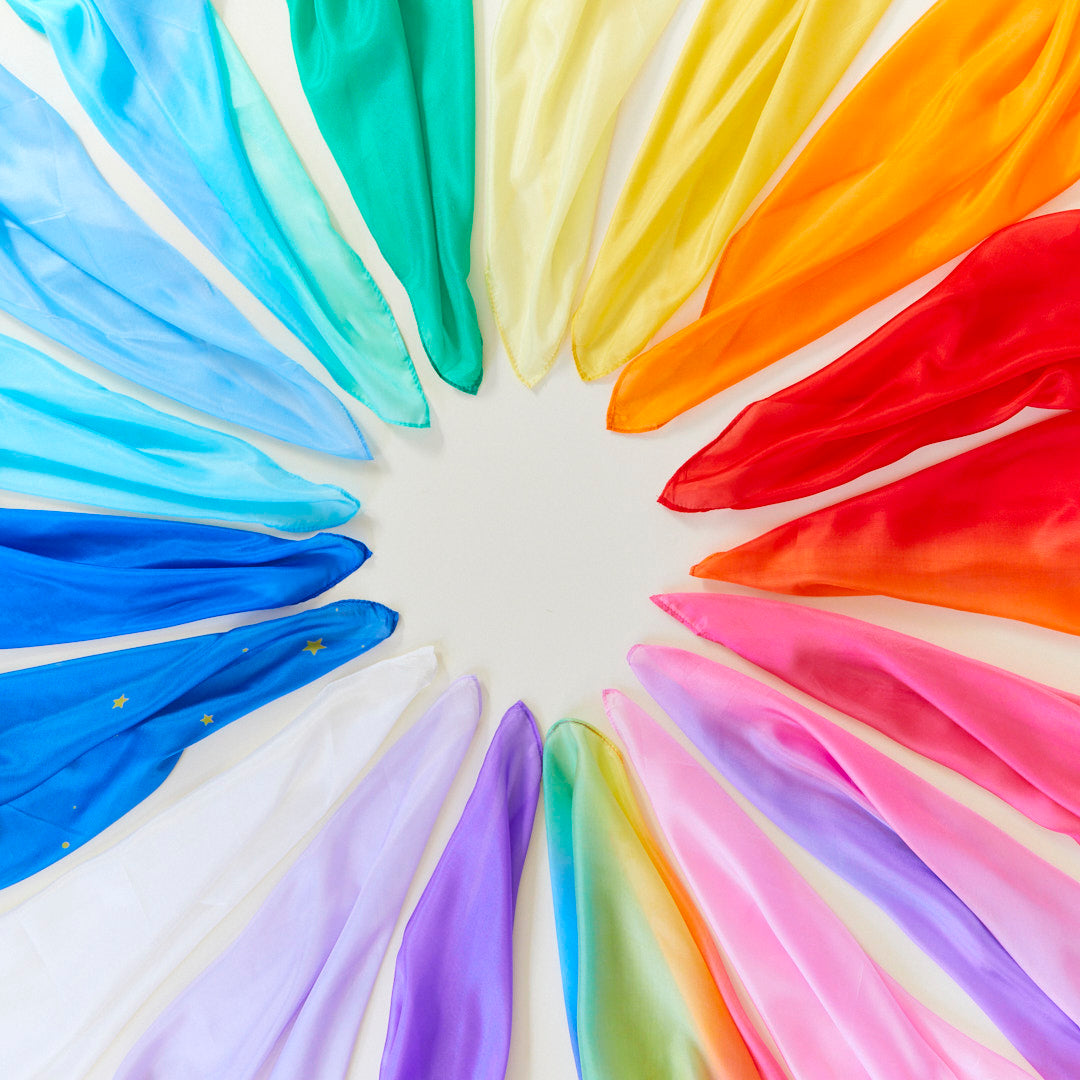 Emerald Green Play Silk from Sarah's Silk