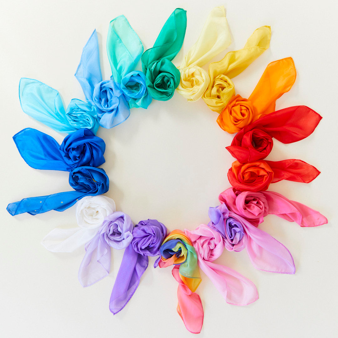 Emerald Green Play Silk from Sarah's Silk