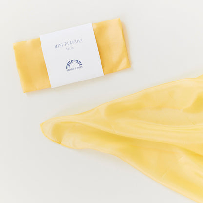 Yellow Play Silk from Sarah's Silk