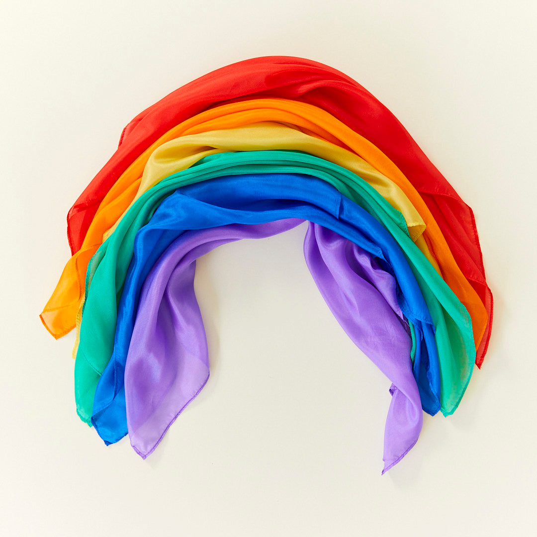 Emerald Green Play Silk from Sarah's Silk