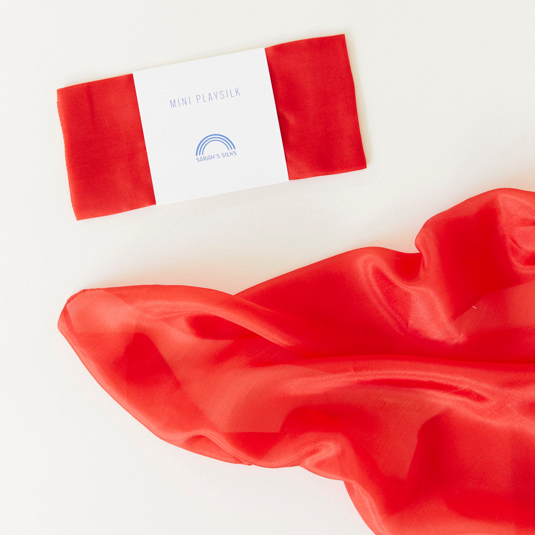 Red Play Silk from Sarah's Silk