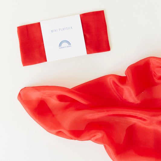 Red Play Silk from Sarah's Silk