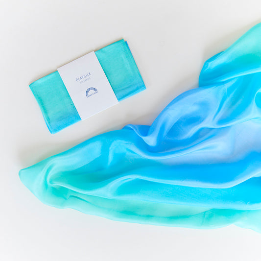 Sea Mini Enchanted Play Silk from Sarah's Silk