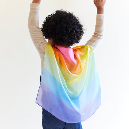Rainbow Mini Enchanted Play Silk from Sarah's Silk