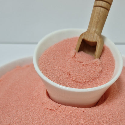 Red Coloured Salt for Mark Making and Writing Practice