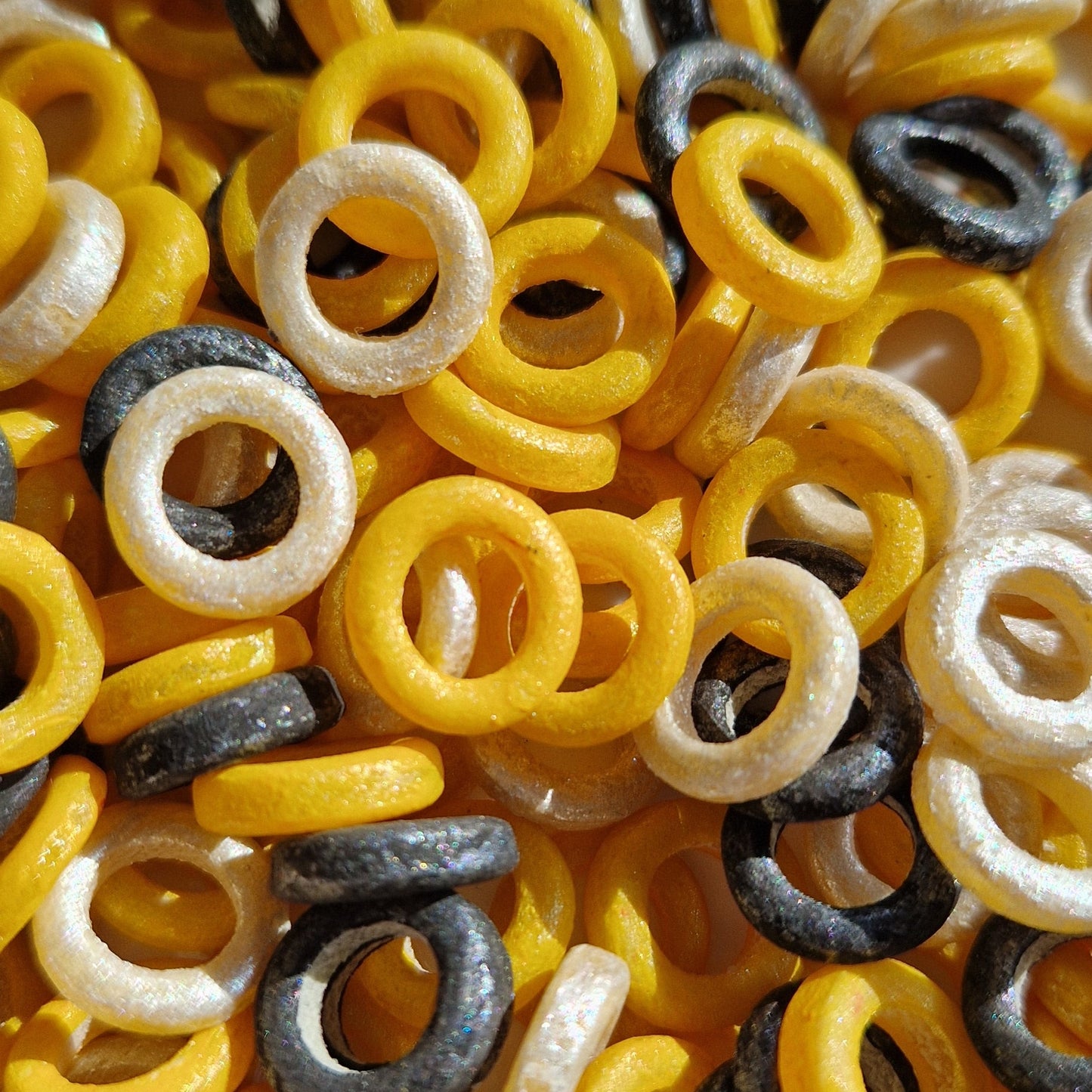 Bumblebee Hoops Sensory Play Mix