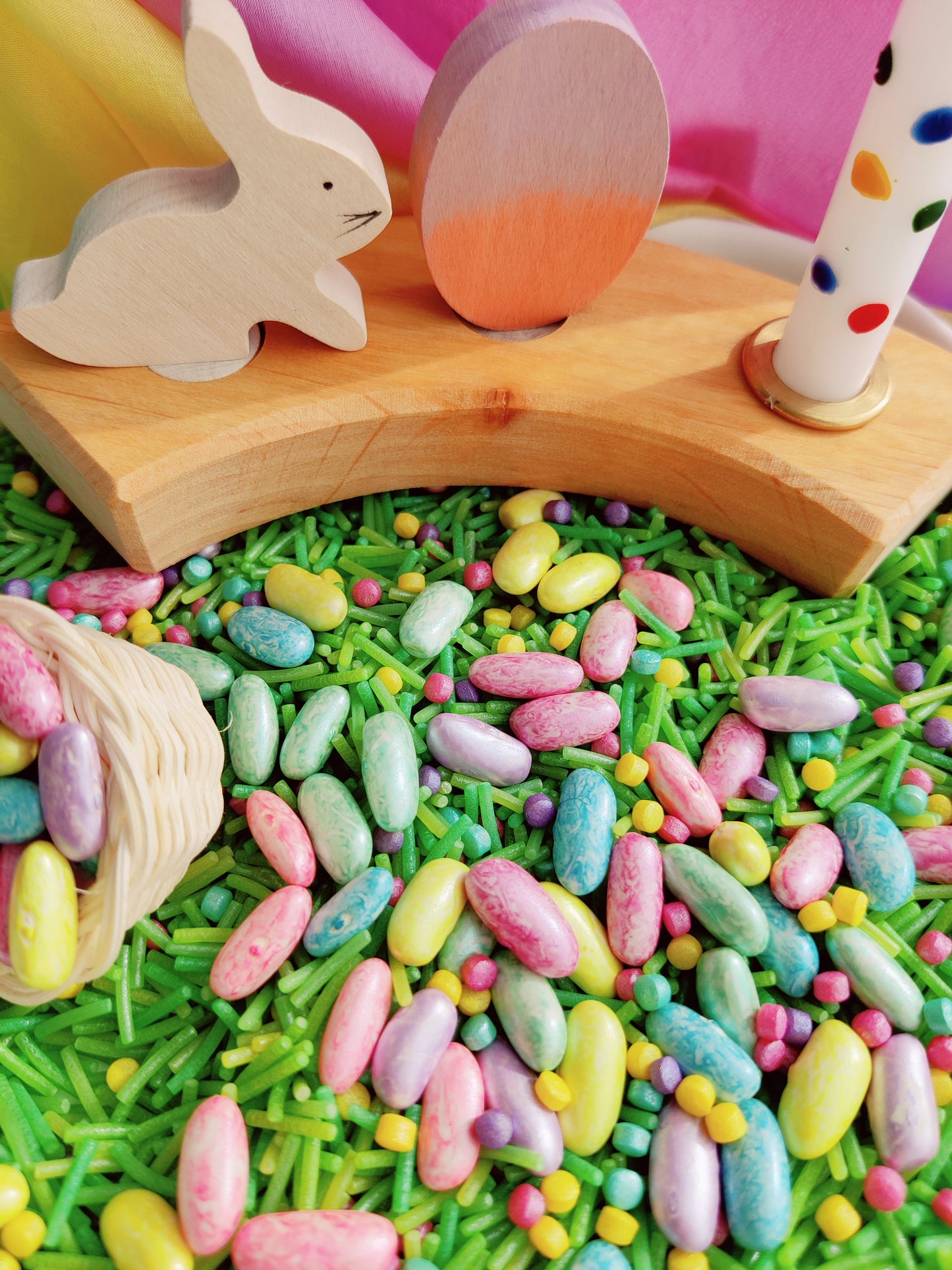 Easter Egg Hunt Sensory Play Base