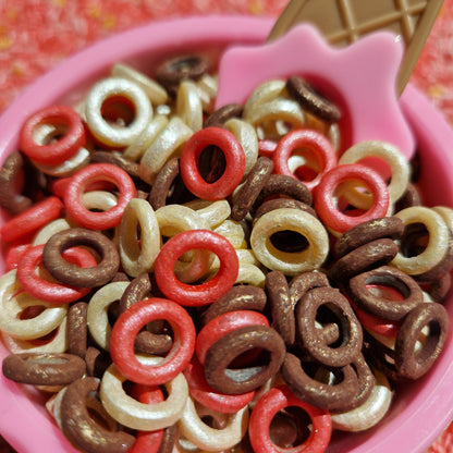 Neapolitan Ice Cream Hoops Sensory Play Mix (150g)