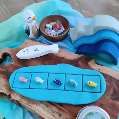 Sea Mini Enchanted Play Silk from Sarah's Silk