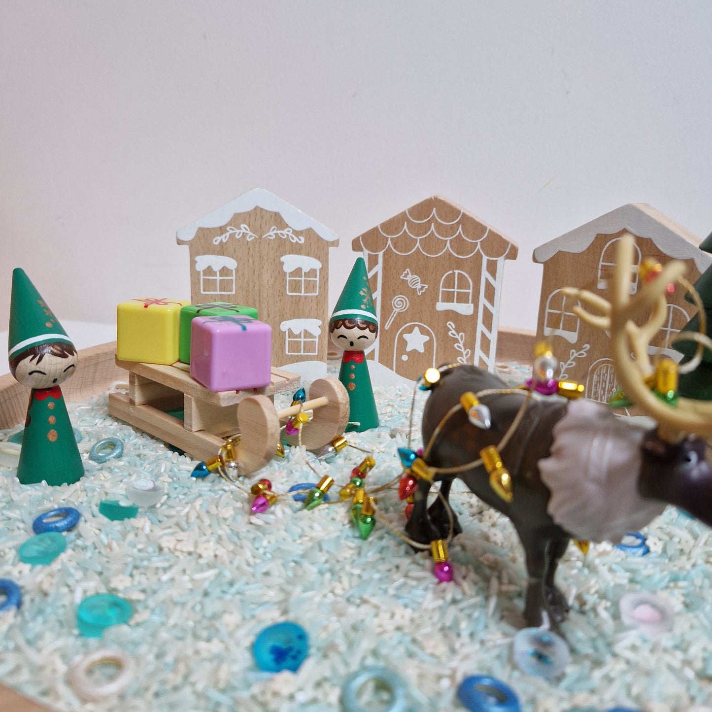 Winter Snow Frozen Arctic Sensory Play Base