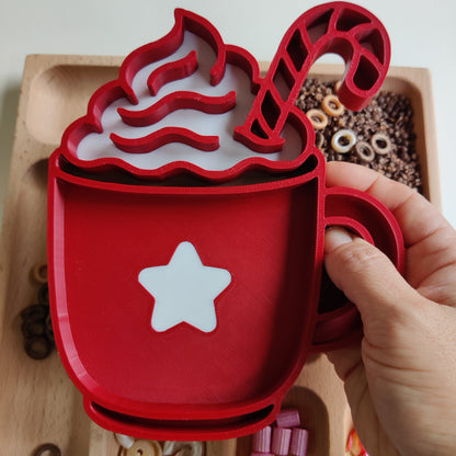 Hot Chocolate Mug Tray by Play Craft Grow