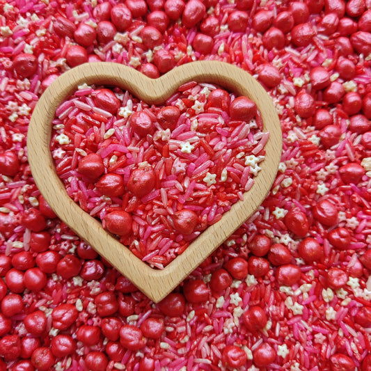 "All the stars in the sky" Valentine Sensory Play Mix