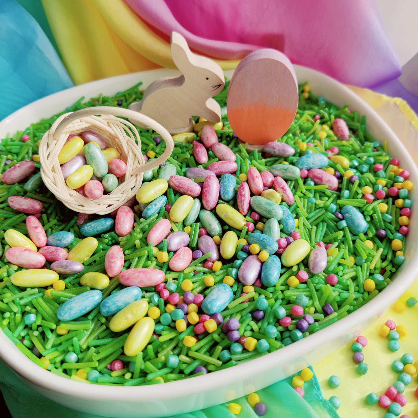 Easter Egg Hunt Sensory Play Base