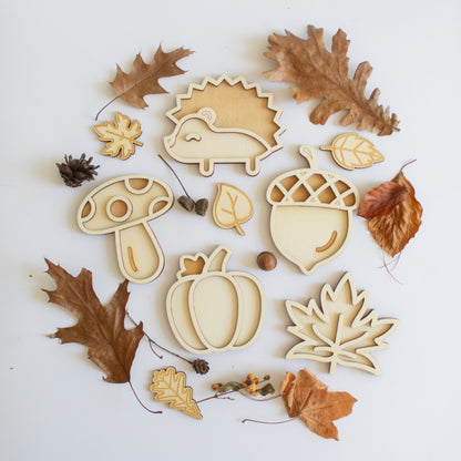 Autumn Mini Play Trays