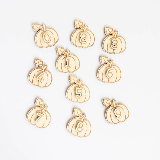 Pumpkin Counters (0 to 9)