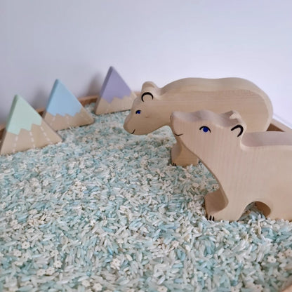 Winter Snow Frozen Arctic Sensory Play Base