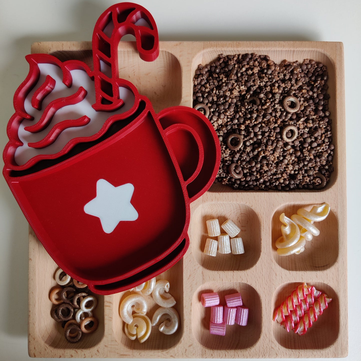 Hot Chocolate Mug Tray by Play Craft Grow