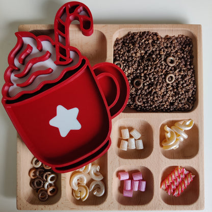 Hot Chocolate Mug Tray by Play Craft Grow