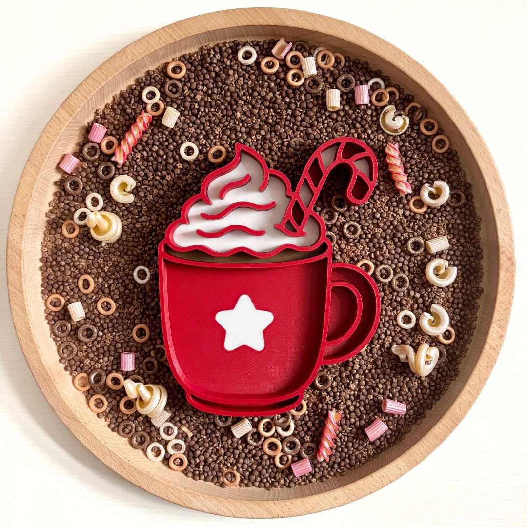 Hot Chocolate Mug Tray by Play Craft Grow