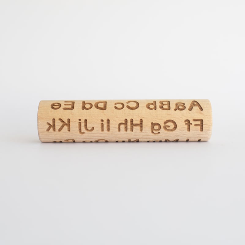 Alphabet Playdough Roller (Lower & Upper Cases)