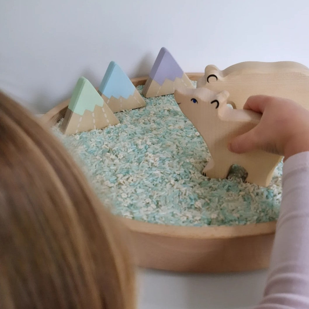 Winter Snow Frozen Arctic Sensory Play Base