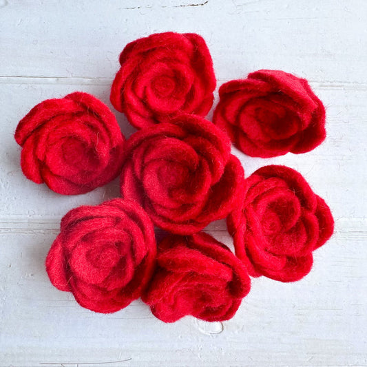 Felt Rose
