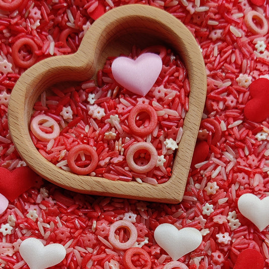 "LoOoOts of LoOove" Valentine Sensory Play Mix