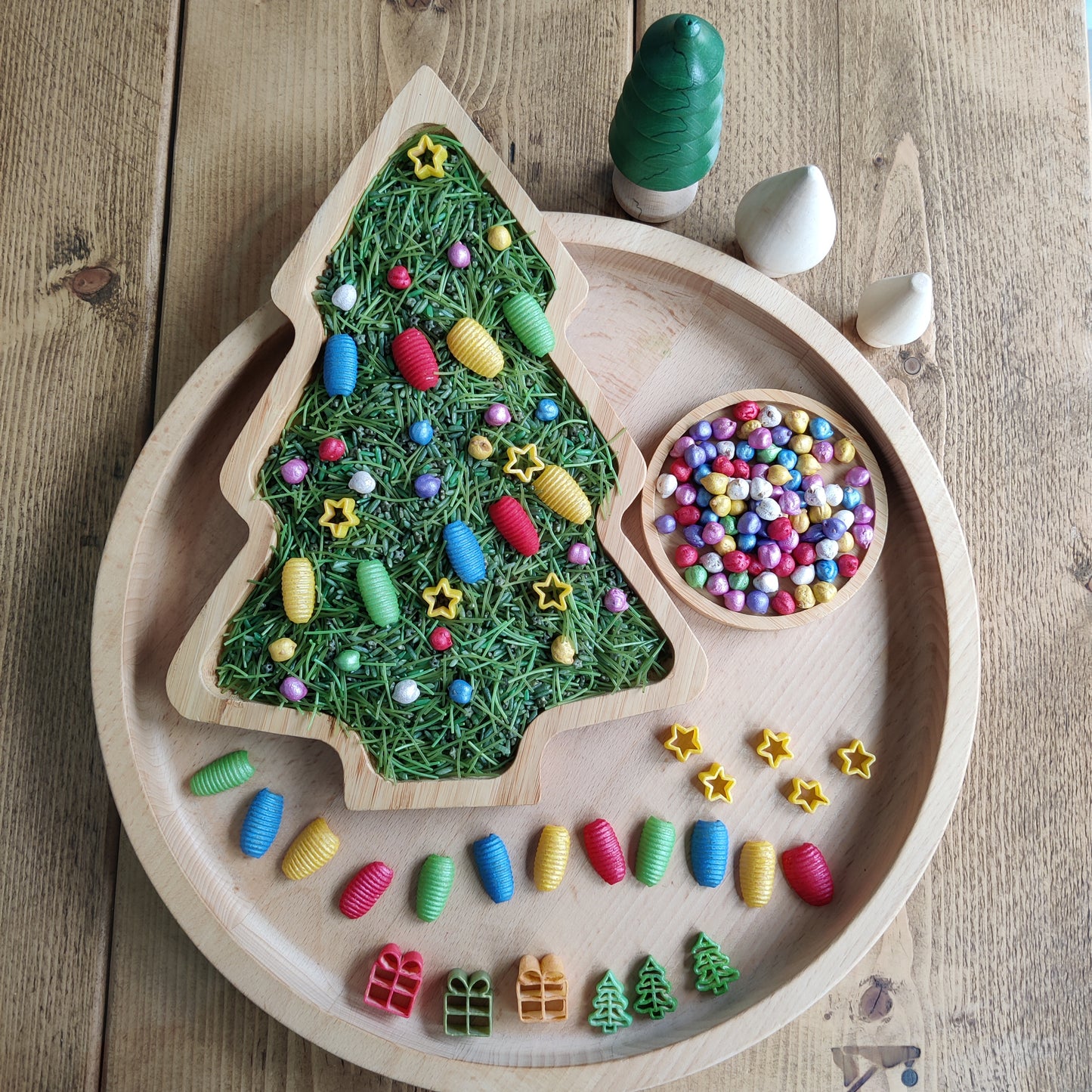 Evergreen Base Xmas Tree Wreath