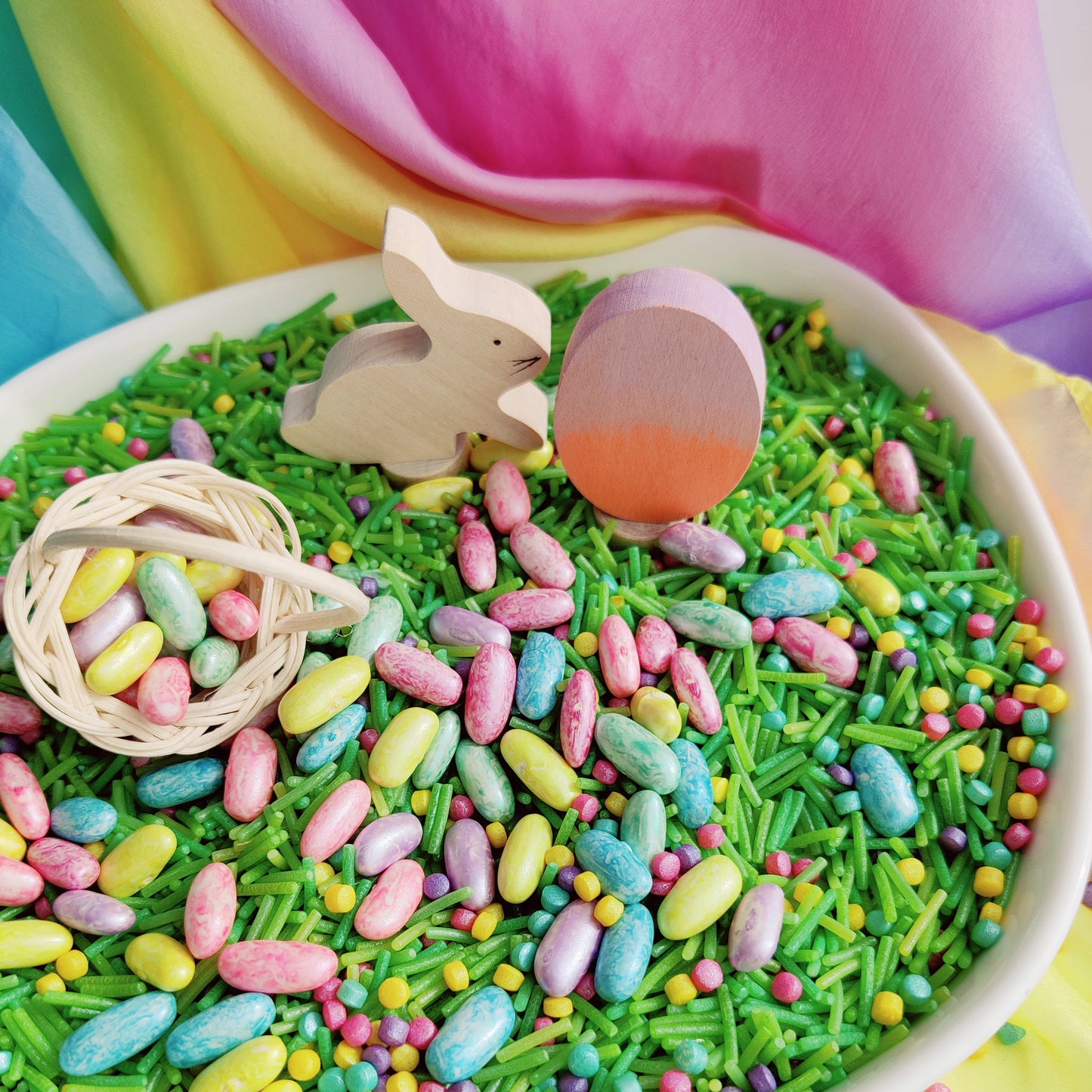 Easter Egg Hunt Sensory Play Base