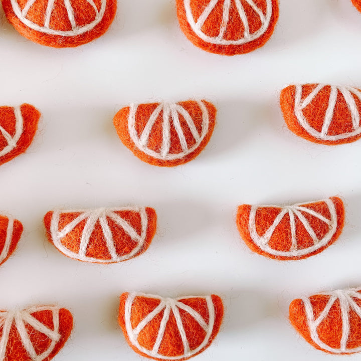 Felt Orange Slice