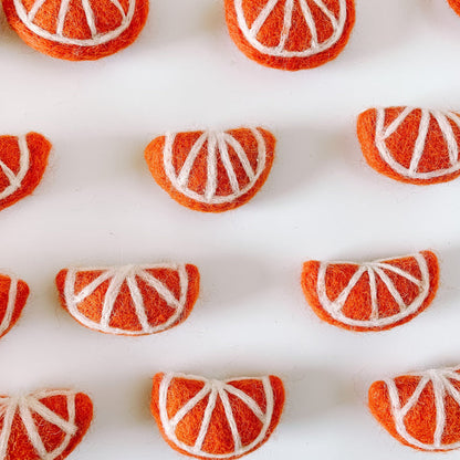 Felt Orange Slice