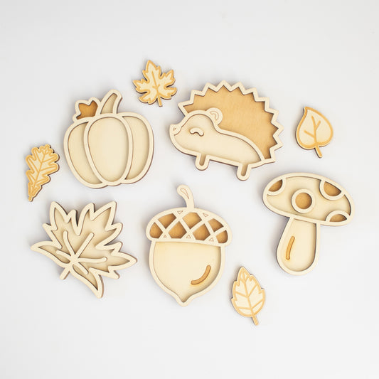 Autumn Mini Play Trays