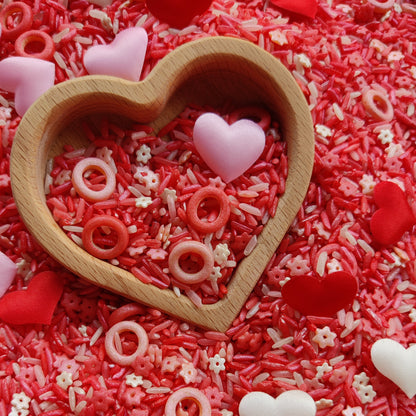 "LoOoOts of LoOove" Valentine Sensory Play Mix