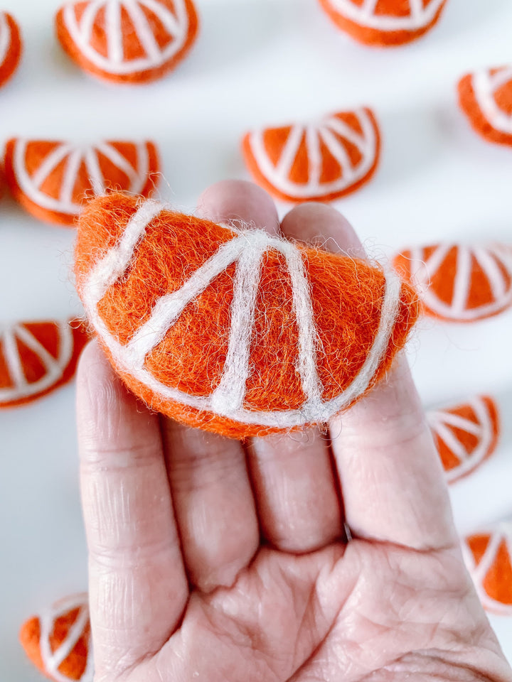 Felt Orange Slice