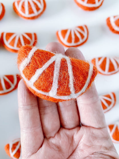 Felt Orange Slice
