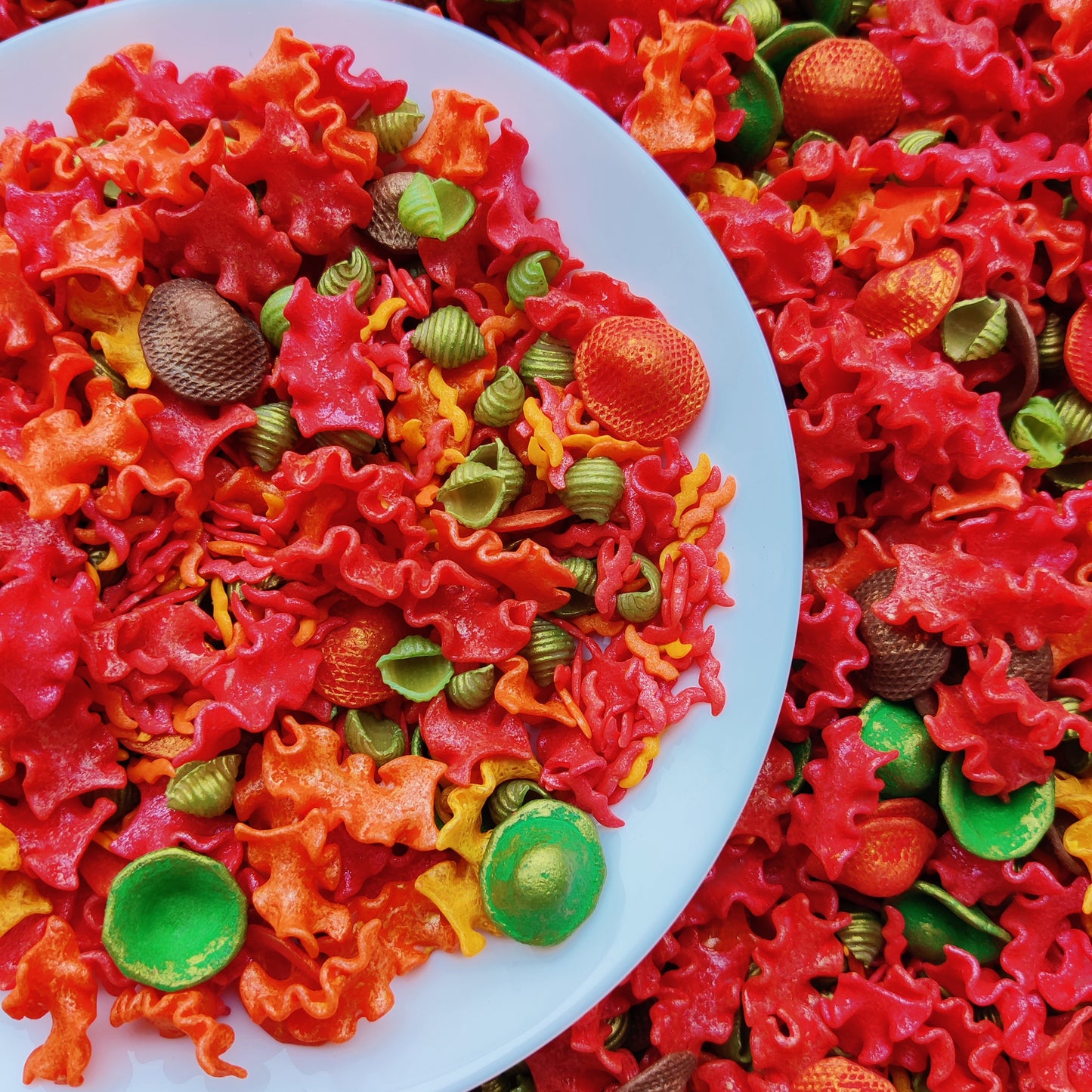 Dragon Themed Sensory Playbase - Perfect for , Chinese New Year / Lunar New Year Play,  St. David's Day , Firefighters Play, Volcano Play 
ASMR Video with crunch sounds 