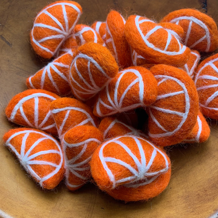 Felt Orange Slice